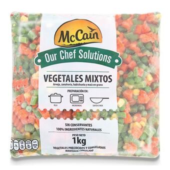 Makro Vegetales mixtos mccain bolsa 1kg. oferta
