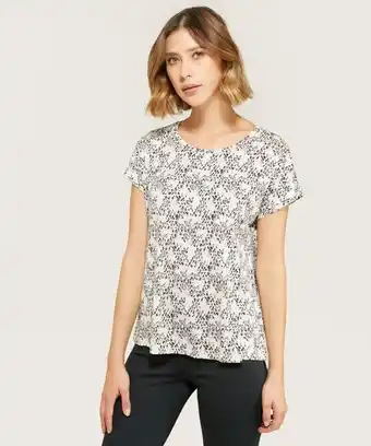 Pat Primo Camiseta para mujer, cuello redondo, manga corta, con motivos estampados oferta