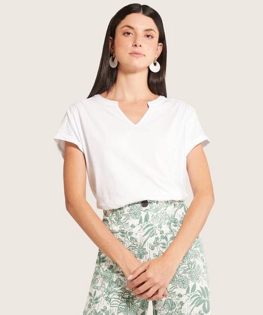 Pat Primo Camiseta cuello mao larga oferta
