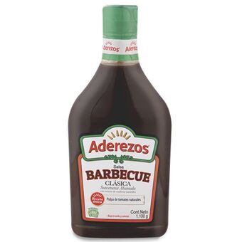 Salsa bbq aderezos pet 1100g