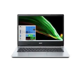 Panamericana Portátil acer, intel celeron n4500, ram 4 gb, 500 gb hdd, a314-35-c36l, 14" hd, plateado puro oferta