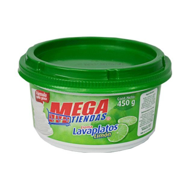 MegaTiendas Lavaloza en crema megatiendas limon x 450 g oferta