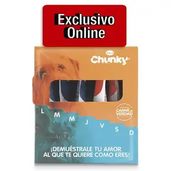 Makro Chunky deli dog pouche surtida 100g oferta