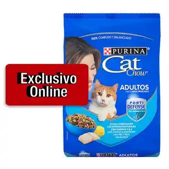 Makro Cat chow adulto pescado forti defense 8kg oferta