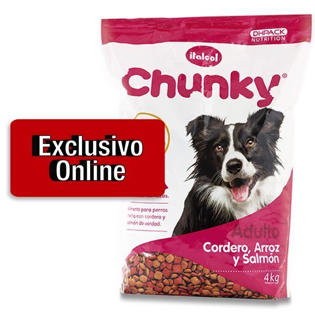 Makro Alimento perro chunky cordero arroz salmon 4kg oferta