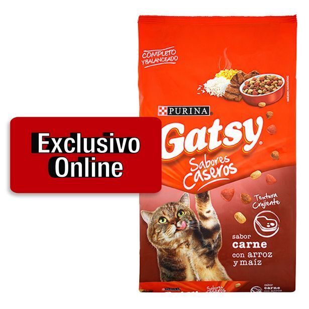 Makro Alimento gato gatsy carne 3kg oferta