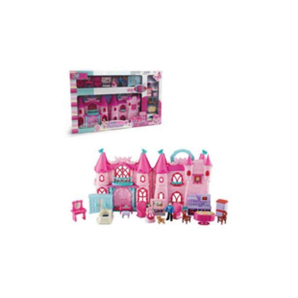 Alkosto Castillo de juguete con accesorios luz y sonido  play house sfl oferta