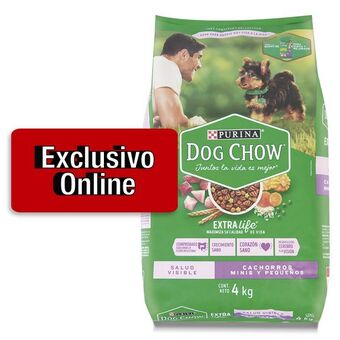 Makro Dog chow cachorro razas pequeñas 4kg oferta