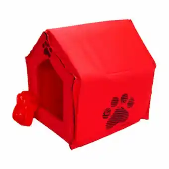 Alkosto Casa mascotas domestica grande roja oferta