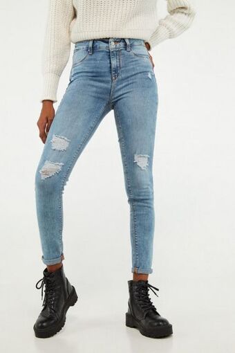 Koaj Jean jegging tiro alto oferta