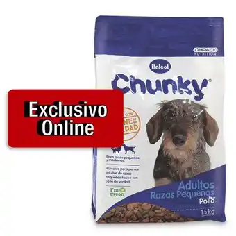 Makro Alimento perro chunky adulto raza pequena 1.5k oferta