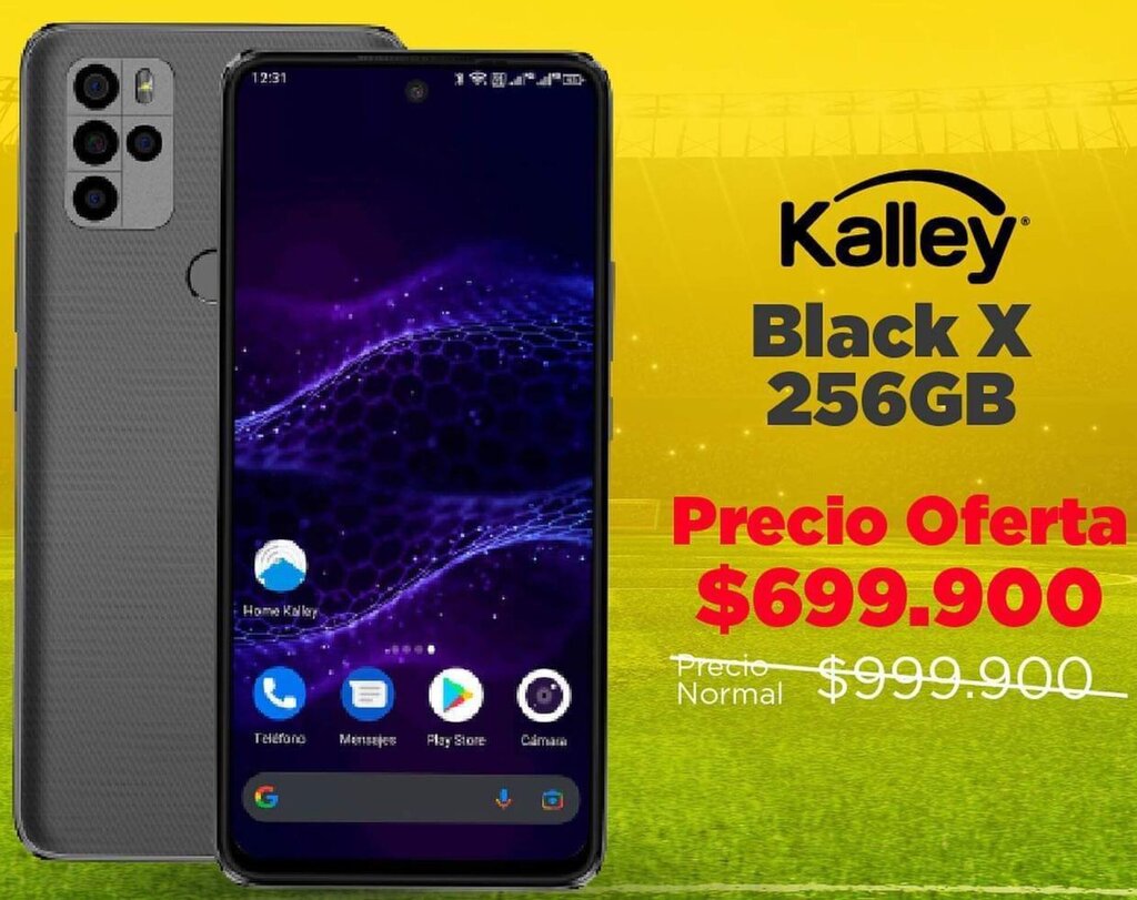 Alkomprar Kalley Black X 256GB oferta
