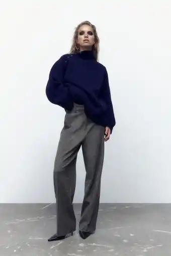 Zara Pantalón recto oferta