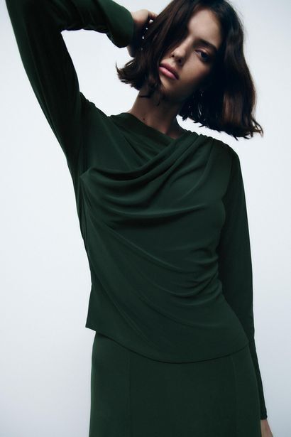 Zara Cuerpo drapeado oferta