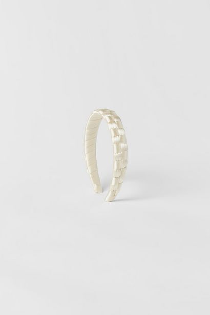 Zara Diadema trenzada oferta