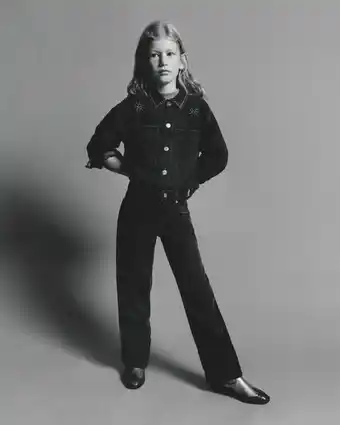 Zara Jeans apliques turn up oferta