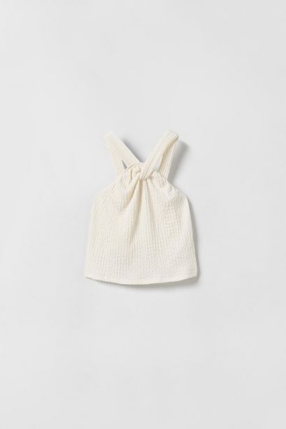 Zara Camiseta top halter oferta