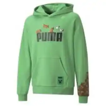 Sportline Hoodie puma x minecraft de niños oferta