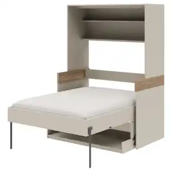 Éxito Cama doble abatible con escritorio ahorra espacio oferta