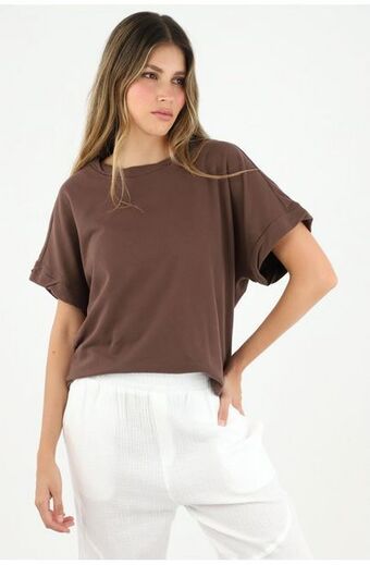 Tennis Camiseta café para mujer oferta