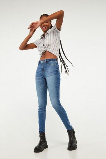 Koaj Jean jegging tiro alto oferta