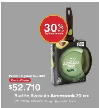 Makro Amercook Sarten Avocado 20 cm oferta