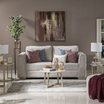 Muebles Jamar Sofá 3 puestos regency velvet atlas marmol oferta