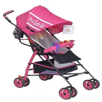 Éxito Coche paseador para bebe posicione didáctico + obsequio rosado dd431 oferta