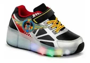 Croydon Tenis patines con luces dung gris para niño los gomosos oferta