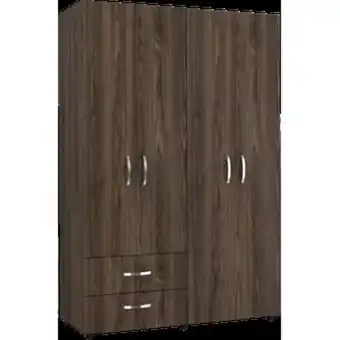 Linio Closet arkola chocolate y blanco con dos cajones - v,m hogar oferta