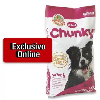 Makro Alimento perro chunky cordero arroz y salmon x 12 kilos oferta