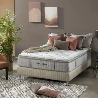 Muebles Jamar Colchón king expansive pillow top zabra (garantía 20 años) oferta