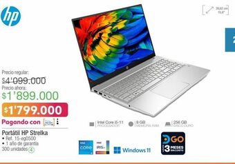 Jumbo Portátil hp oferta