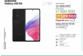 Jumbo Celular samsung galaxy a53 5g oferta