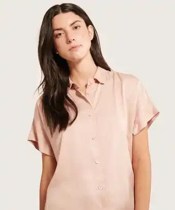 Pat Primo Camisa manga corta unicolor oferta