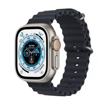 Ishop Apple watch ultra gps + cellular (49mm) - caja titanio - correa oceánica medianoche oferta