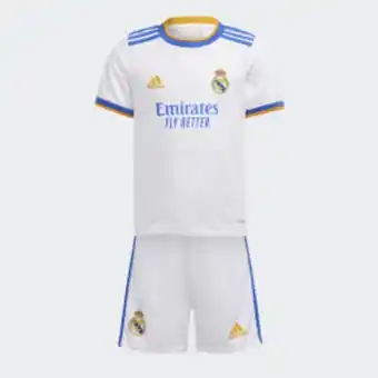 Adidas Miniconjunto uniforme local real madrid 21/22 oferta