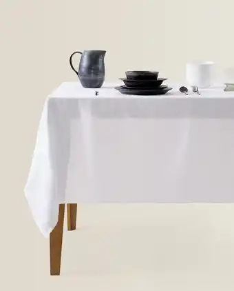 Zara Home Mantel lino lavado oferta