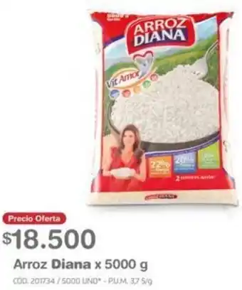 Makro Arroz Diana 5000g oferta