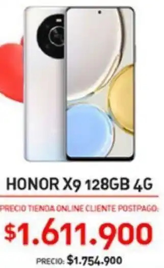 Claro Honor X9 128GB 4G oferta