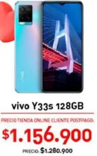 Claro Vivo Y33S 128GB oferta