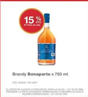 Makro Bonaparte Brandy x 750 ml oferta