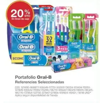 Makro Oral-B Portafolio oferta