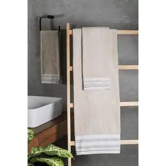 Toalla de baño 70 x 140 bio nia camel