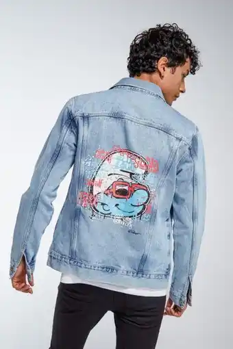 Koaj Chaqueta de jean los pitufos oferta