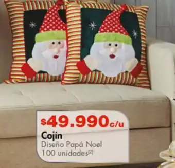 Metro Cojín papá noel oferta