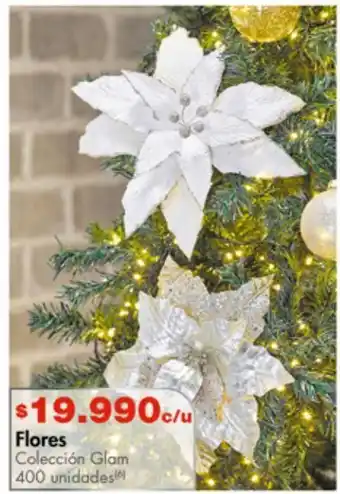 Metro Flores de navidad oferta