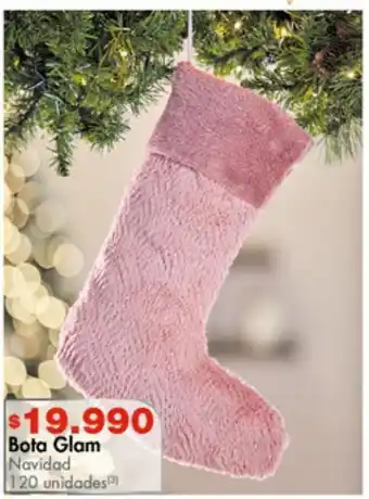 Metro Bota glam navidad oferta