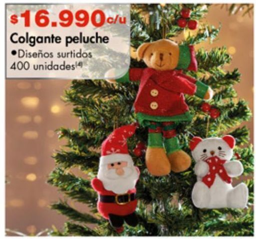 Metro Colgante peluche oferta