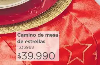Easy Camino de mesa de estrellas oferta